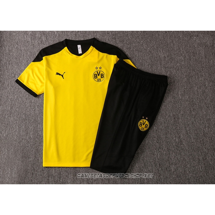 Chandal del Borussia Dortmund 2020-21 Manga Corta Amarillo